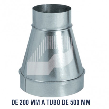 REDUCCIÓN 200 DIÁM.PARA TUBO DESDE 250 HASTA 400 CONCÉNTRICA