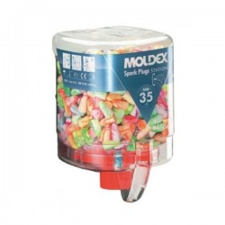 DISPENSADOR PARES 250 TAPONES SPARK PLUG MOLDEXSTATION