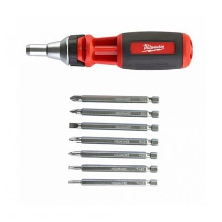 DESTORNILLADOR CARRACA MULTIPUNTAS 9 EN1 MILWAUKEE