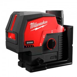 NIVEL LÁSER DE 2 LÍNEAS Y PLOMADA M12 CLLP DE LA MARCA MILWAUKEE