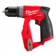 Uso taladro atornillador a batería M12 Milwaukee.