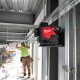 Nível laser a batería 3 lineas y plomada  Milwaukee. M12 3PL-0.