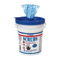 BOTE TOALLA LAVAMANOS KRAFFT SCRUBS 72 UNID.