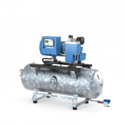 COMPRESOR DE TORNILLO 10BAR 4CV con depósito DE 90 LITROS C4-LR BOGE