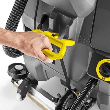 anclaje de residuos fregadora karcher