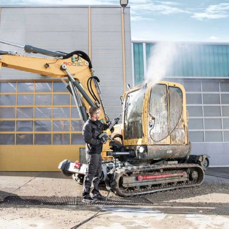 agua a presión maquinaria karcher para limpieza de máquinas de construcción