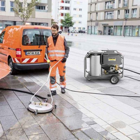 Limpieza de exterior limpiadora de alta presión