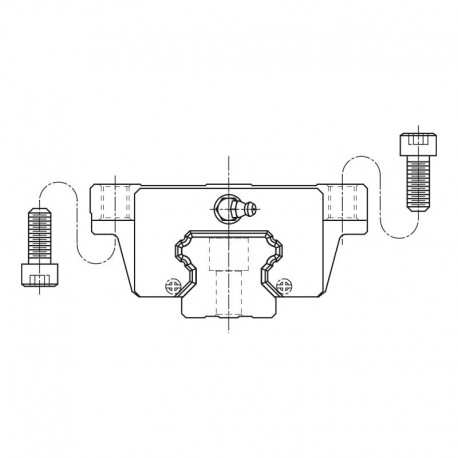 PATÍN BRIDA SERIE EGW-CA HIWIN