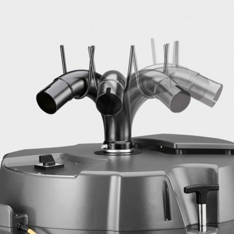 tubos y funcionamiento maquinaria de aspirado karcher