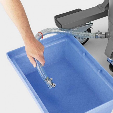 cubo de vaciado fluidos karcher