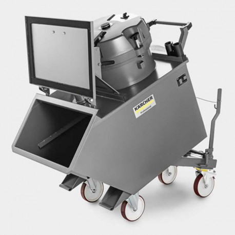 vaciado de polucón aspirador karcher