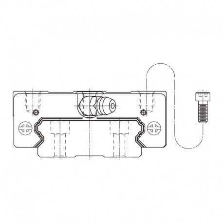PATÍN CUADRADO SERIE WEH-CA HIWIN