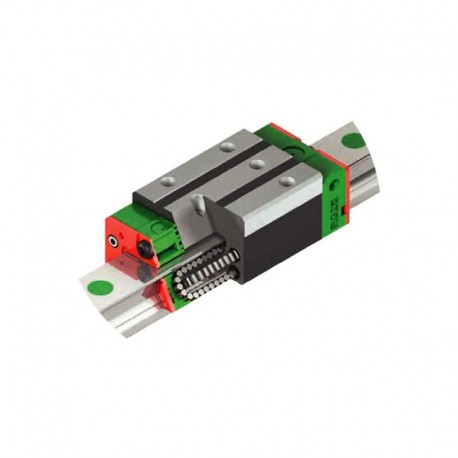 PATÍN SERIE RGW-CC CON BRIDA ROSCADO Y PASANTE HIWIN