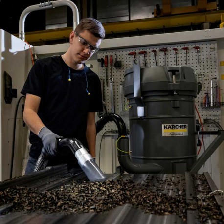 aspirado de virutas y polvo karcher