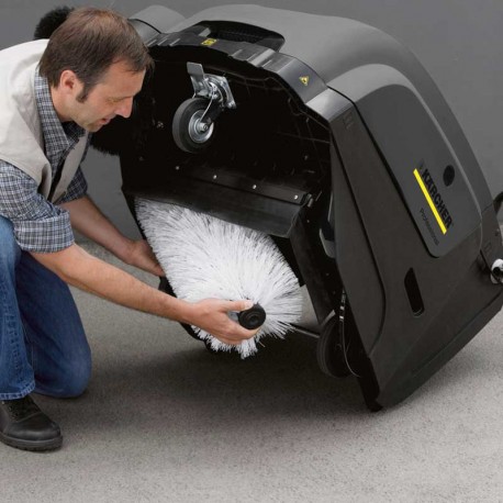 cepillo para residuos barredora karcher