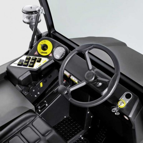 funcionamiento barredora kacher