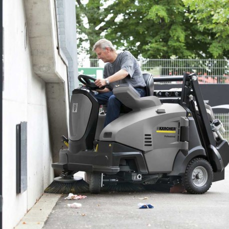 barredora en uso de exteriores karcher