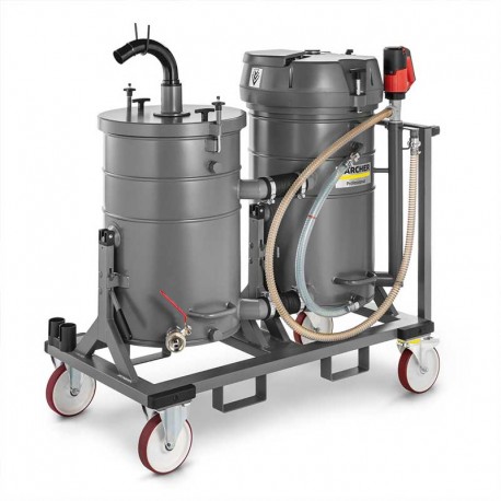 ASPIRADOR INDUSTRIAL PARA LÍQUIDO Y VIRUTAS IVR-L 200/24-2 Tc Dp KARCHER