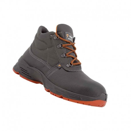 BOTA DE SEGURIDAD DE CUERO TALLA 43 CONFORT 162/S3 BLACK