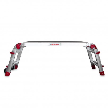 PLAT | Plataforma de trabajo plegable y regulable en altura, altura de trabajo máxima 89 cm.