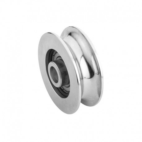 POLEA CANAL DE 90X20 MM PERFIL U RUEDA PARA PUERTA CORREDERA CARGA MÁXIMA 655 KG ESTEBRO