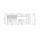 Plano composición mueble taller C55 completo