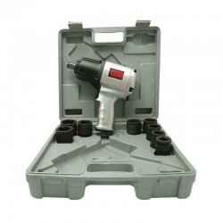 KIT DE LLAVE DE IMPACTO NEUMÁTICA CON MALETÍN Y VASOS DE IMPACTO YA H 231 YAIM