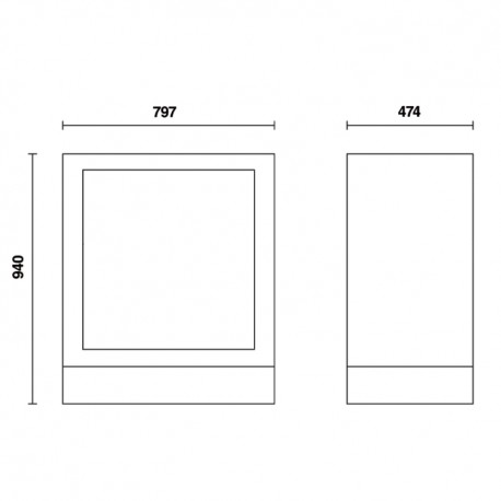 Planos módulo fijo distribución de aceite Beta C55