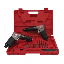 KIT DE ATORNILLADOR CON EMBRAGUE YA 866 CON MALETIN CON ACCESORIOS YAIM