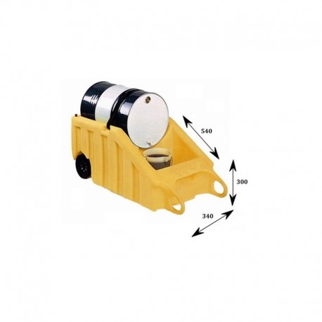 medidas carro volteador de bidones