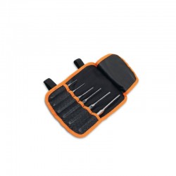 JUEGO CON 6 BOTADORES INDUSTRIALES EN UNA FUNDA ENROLLABLE BETA