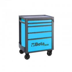 CARRO DE HERRAMIENTAS MÓVIL DE 5 CAJONES RSC24/5-B AZUL BETA