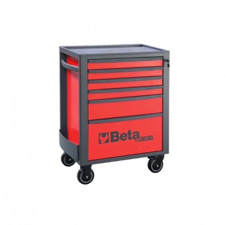 CARRO PARA HERRAMIENTAS MÓVIL DE 6 CAJONES RSC24/6-R ROJO BETA
