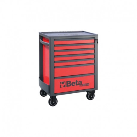 CARRO PORTA HERRAMIENTAS MÓVIL DE 7 CAJONES RSC24/7-R ROJO BETA