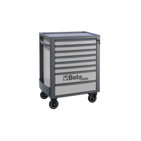 CARRO PORTA HERRAMIENTAS MÓVIL DE 8 CAJONES RSC24/8-G GRIS BETA