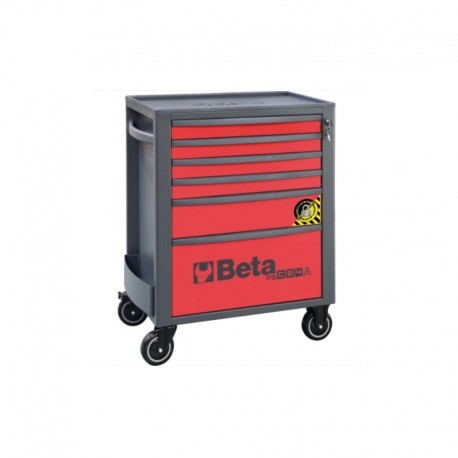 CARRO DE HERRAMIENTAS MÓVIL DE 6 CAJONES RSC24A/6-R ROJO BETA