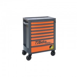 CARRO PARA HERRAMIENTAS MÓVIL DE 8 CAJONES RSC24A/8-O NARANJA BETA