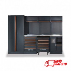 MUEBLE DE TALLER CON BANCADA EN ACERO INOXIDABLE BETA C45PRO X