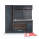 MUEBLE DE TALLER CON BANCADA DE ACERO INOXIDABLE BETA C45PRO EX