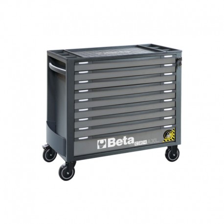 CARRO PARA HERRAMIENTAS MÓVIL 9 CAJONES SISTEMA ANTIVUELCO BETA RSC24AXL/7-O ANTRACITA