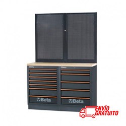 MOBILIARIO DE TALLER CON BANCADA DE MADERA BETA C45PRO BPW-1,3