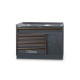 CARRO PARA HERRAMIENTAS FIJA EN MDF FORRADA CON ACERO INOXIDABLE BETA C45PRO M7A/X