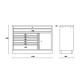 Medidas alturas muebles C45PRO