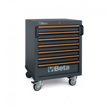 CAJONERA PARA HERRAMIENTAS DE TRABAJO FIJA CON ENCIMERA DE ACERO BETA C45PRO C7