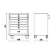 Altura mueble beta C45PRO