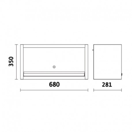 Plano beta mueble modelo C45PRO