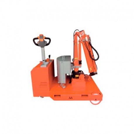 GRÚA HIDRÁULICA MÓVIL ROTATIVA ELÉCTRICA 210º GAYNER