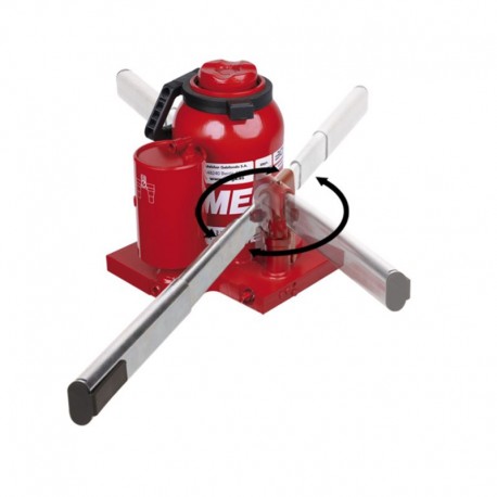 Palanca de rotación de gato oleoneumático de botella