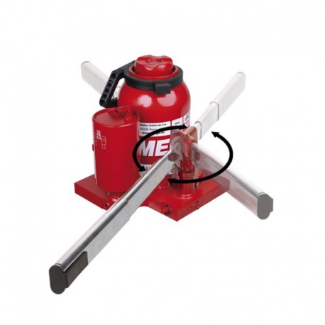 Palanca de gato oleoneumático de botella 30T