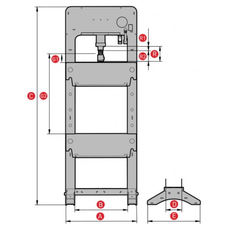 Planos Prensa Hidráulica Mega PRC30NF